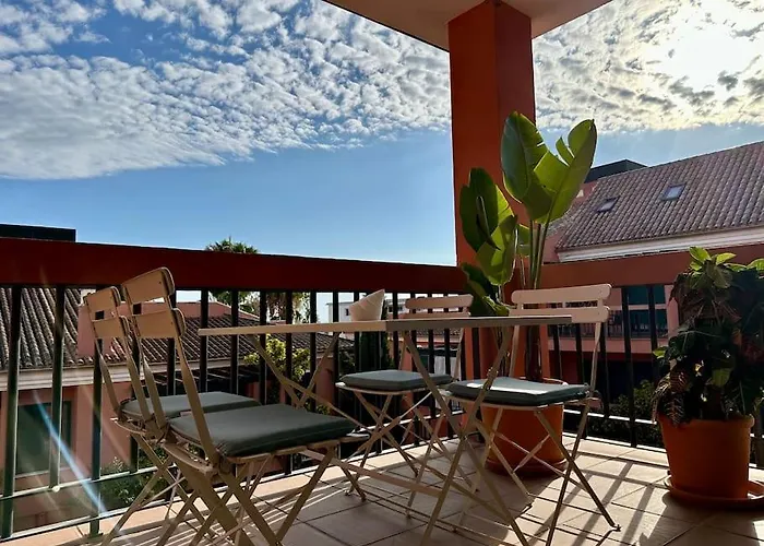 Daire Fantastico En Carib Playa Cabopino Marbella